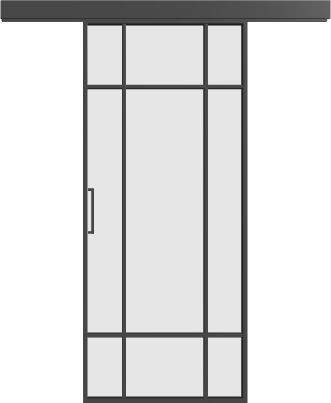 Schiebetür (einzeln) - 8AG