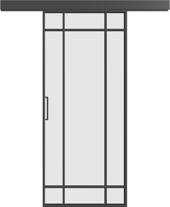 Schiebetür (einzeln) - 5AG