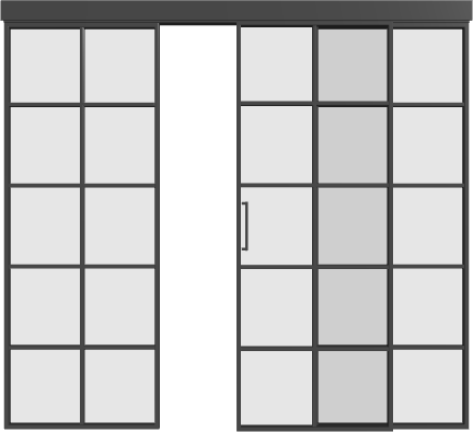 Schiebetür (3 Flügel) - 4AG
